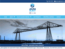Tablet Screenshot of jalnablast.co.uk